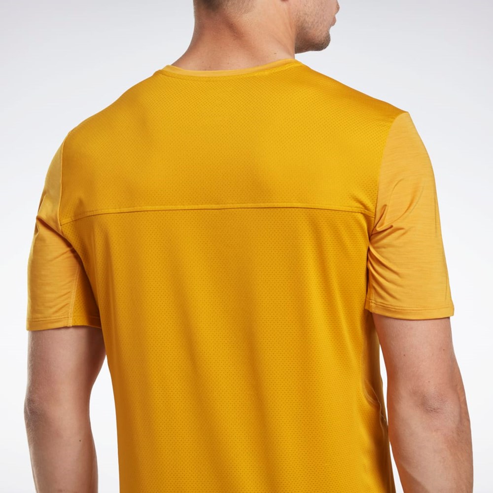 Reebok ACTIVCHILL Athlete T-Shirt Bright Ochre | ZFBGT4150