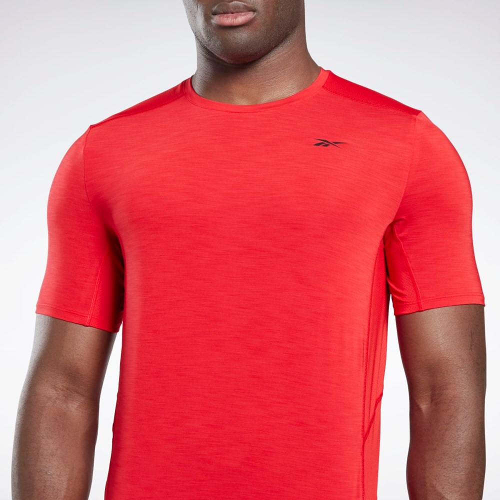 Reebok ACTIVCHILL Athlete T-Shirt Červené | HWKPG4329
