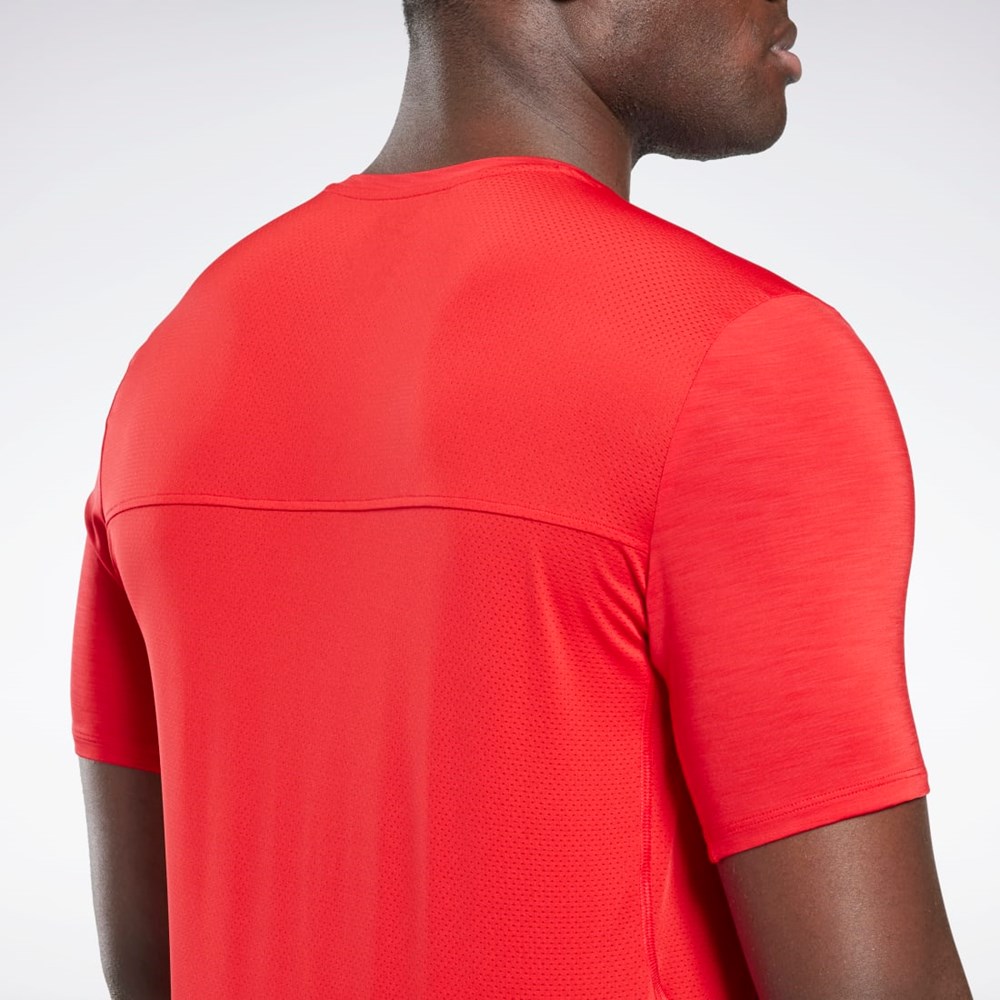 Reebok ACTIVCHILL Athlete T-Shirt Červené | HWKPG4329