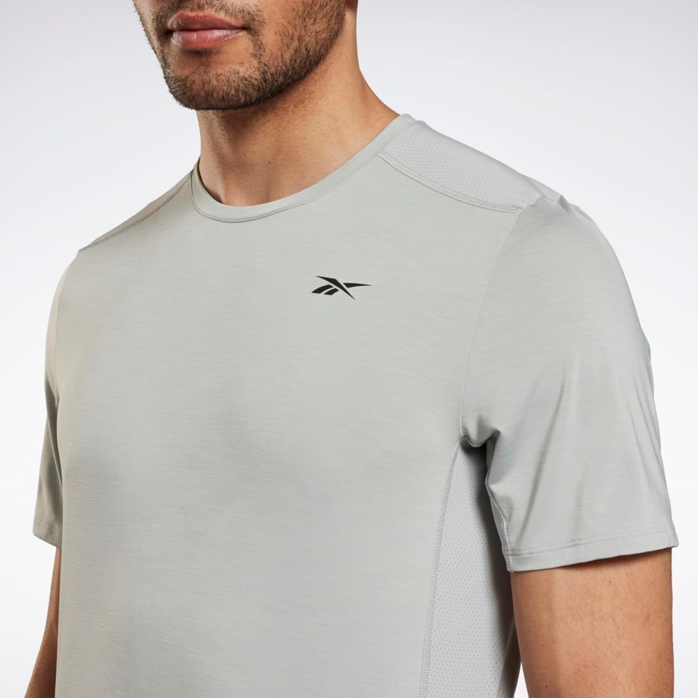 Reebok ACTIVCHILL Athlete T-Shirt Šedé | EUDKF3609
