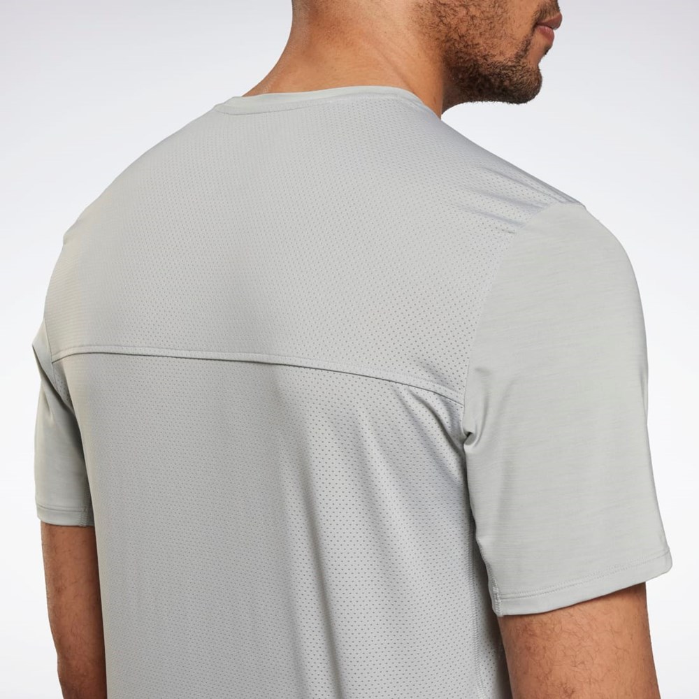 Reebok ACTIVCHILL Athlete T-Shirt Šedé | EUDKF3609