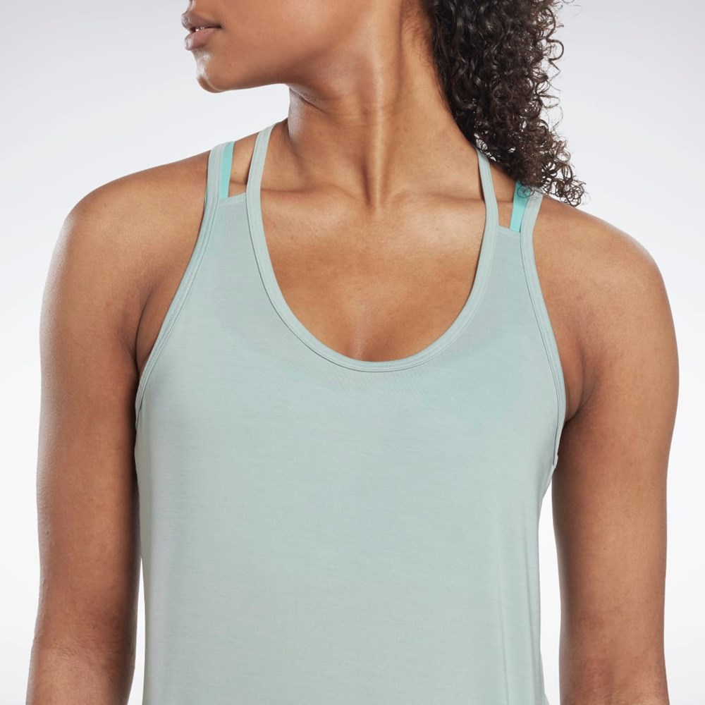 Reebok ACTIVCHILL Atletické Tank Top Šedé | IEGMH9375