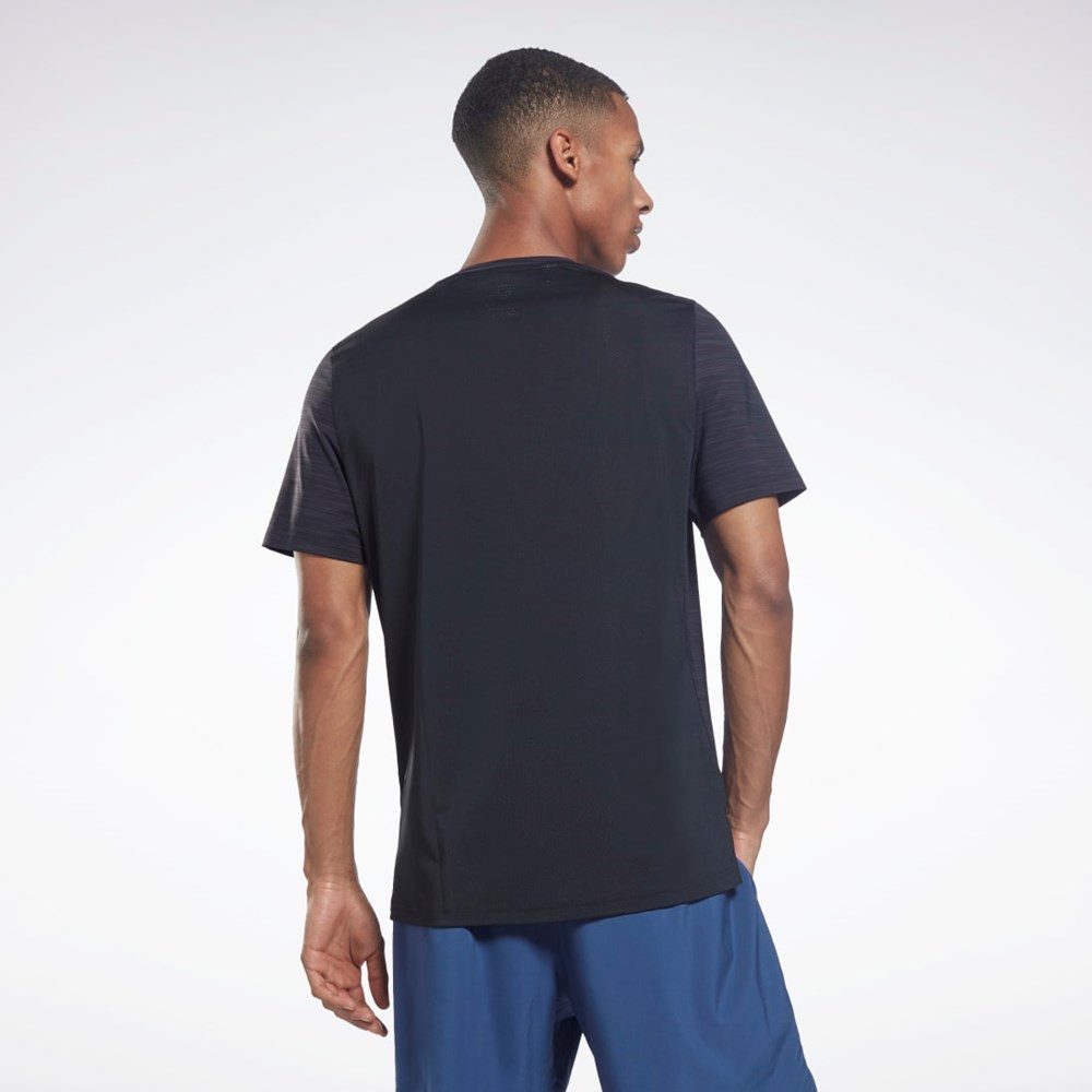 Reebok ACTIVCHILL Grafická Move T-Shirt Černé | GDXKZ3891