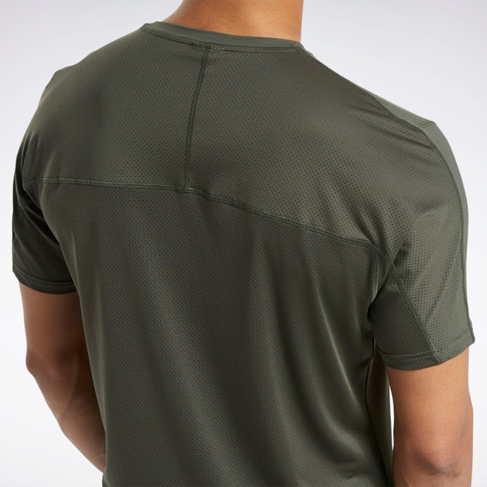 Reebok ACTIVCHILL Move Tee Zelene | ALJYF1025