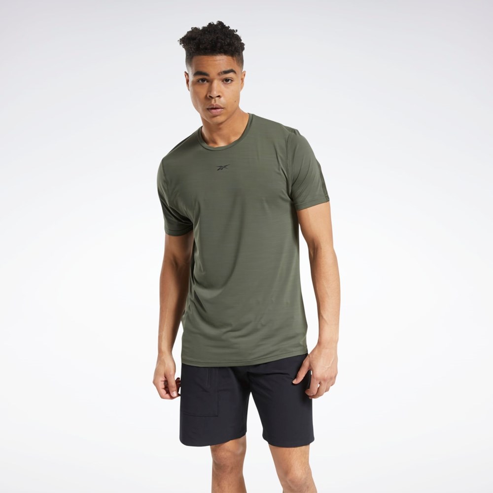 Reebok ACTIVCHILL Move Tee Zelene | ALJYF1025