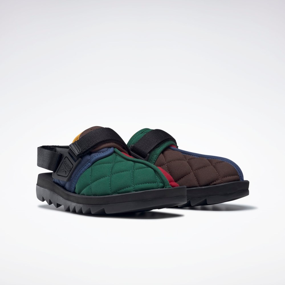 Reebok Beatnik Slides Blankyt Tmavě Hnědé Červené | RVJEG7581