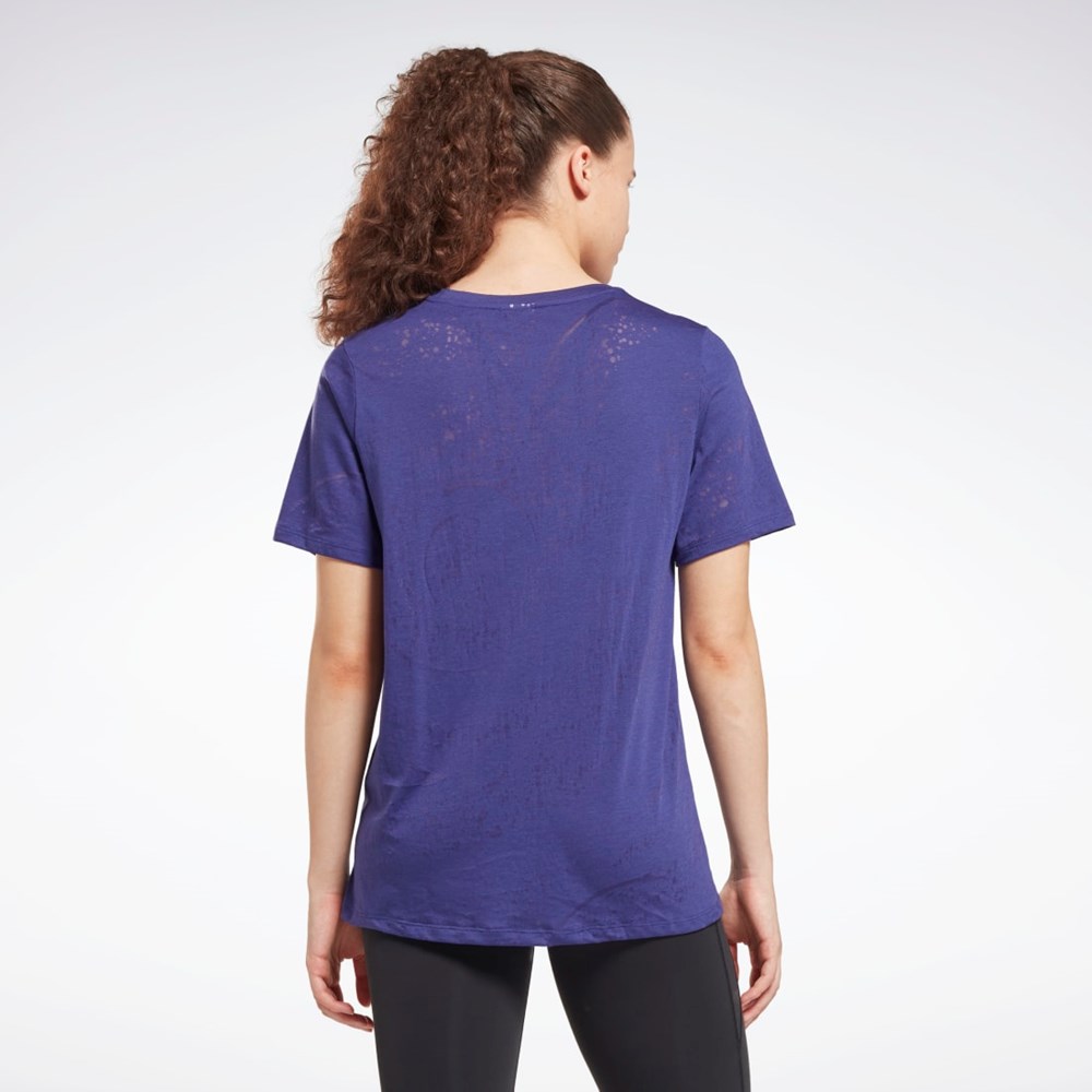 Reebok Burnout T-Shirt Fialové | JUYXZ1467