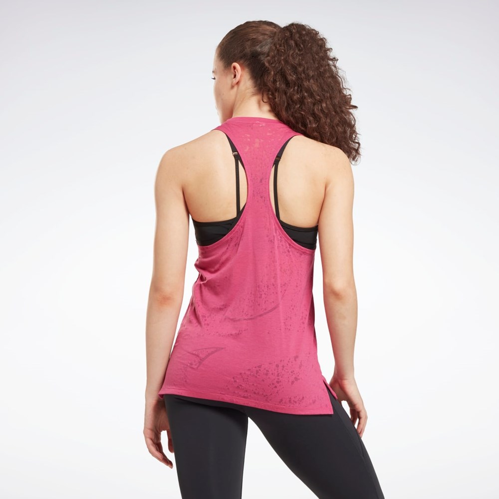 Reebok Burnout Tank Top Růžové | XNROG3018