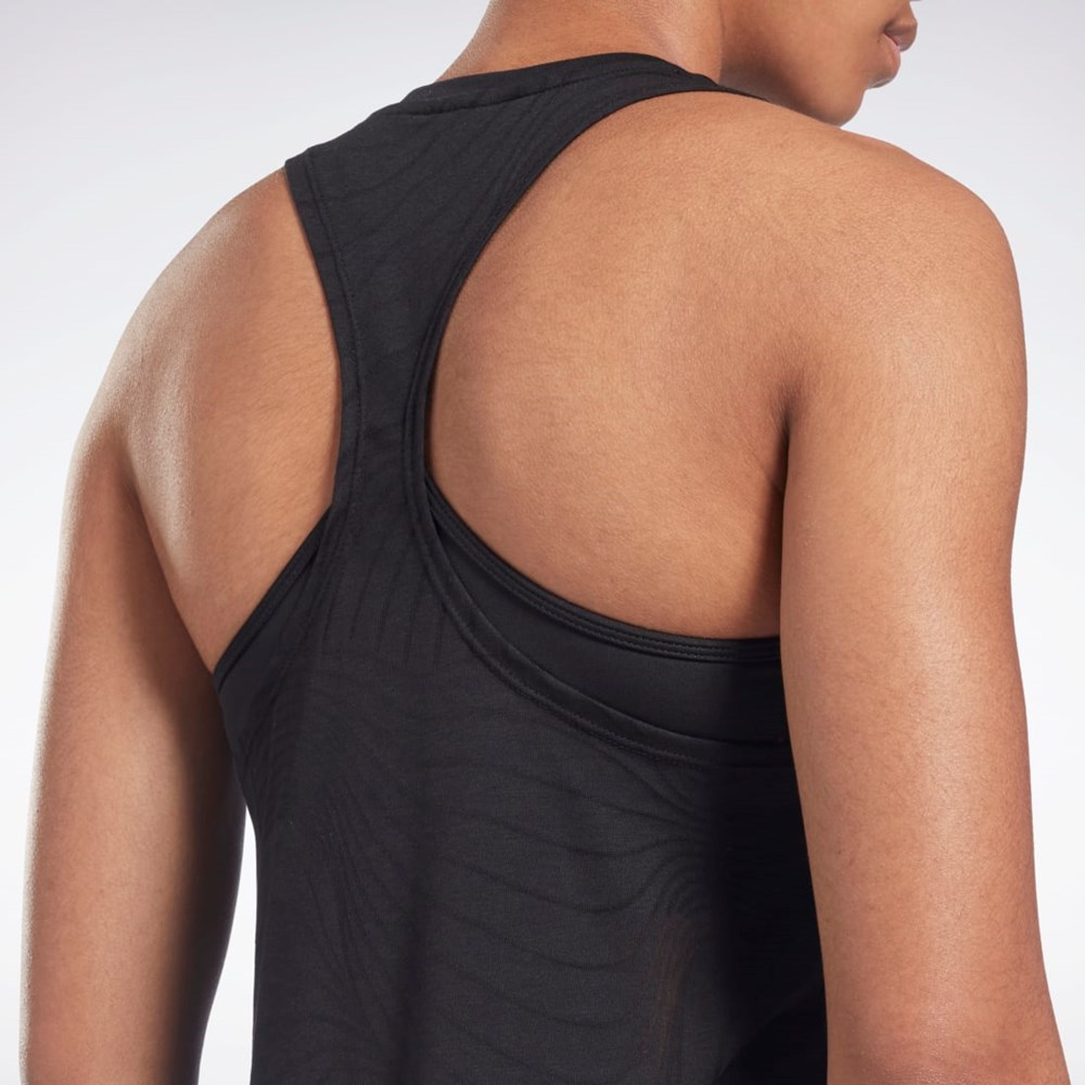 Reebok Burnout Tank Top Černé | XNPFC0279