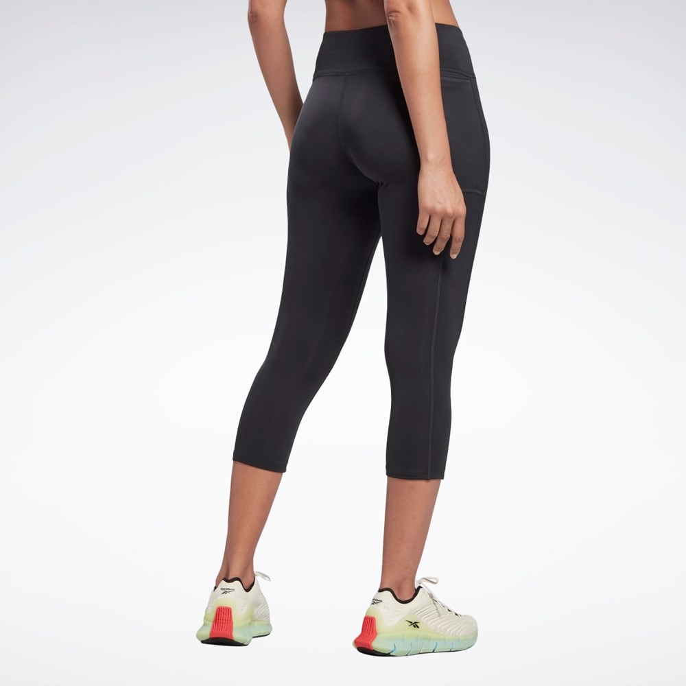 Reebok Běžecké Essentials 3/4 Tights Černé | YVXND6305