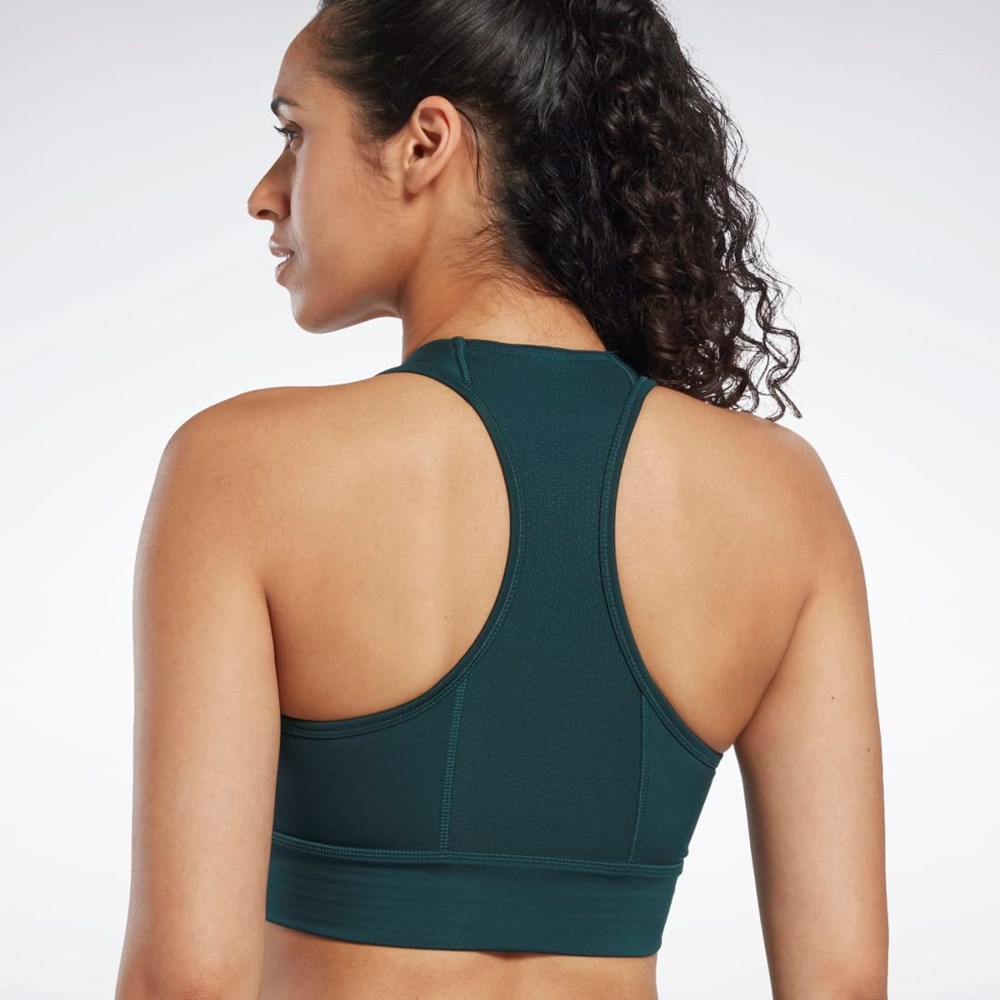 Reebok Běžecké Essentials High-Impact Bra Zelene | JMPLD5902