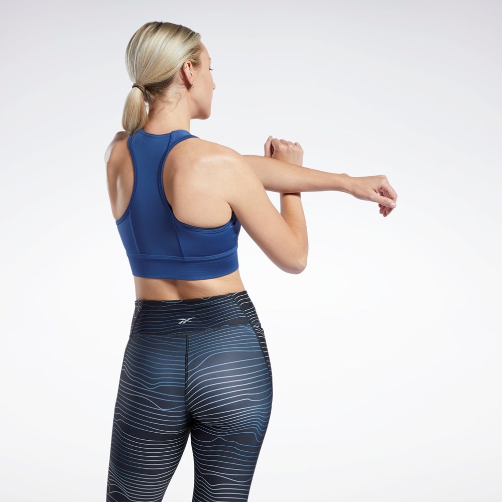 Reebok Běžecké Essentials High-Impact Bra Blankyt | MVCGW7916