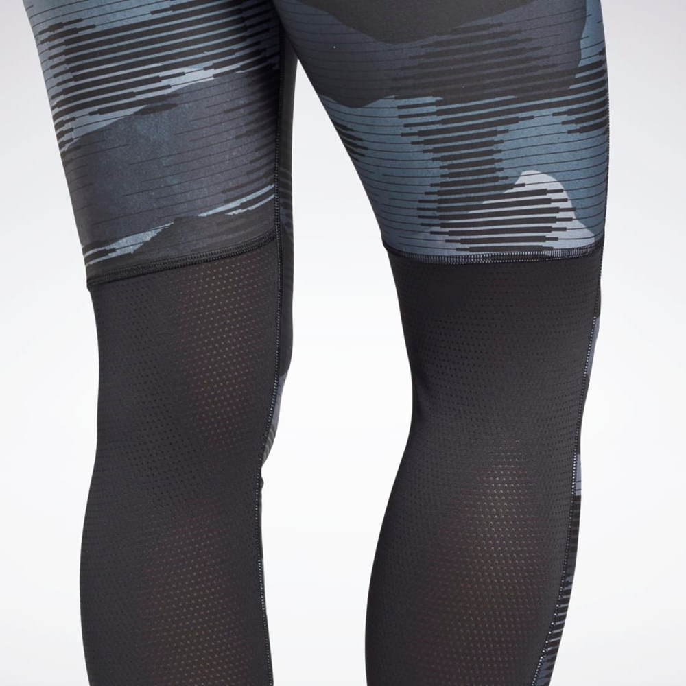 Reebok Běžecké Essentials Leggings Černé | NXOQR1824