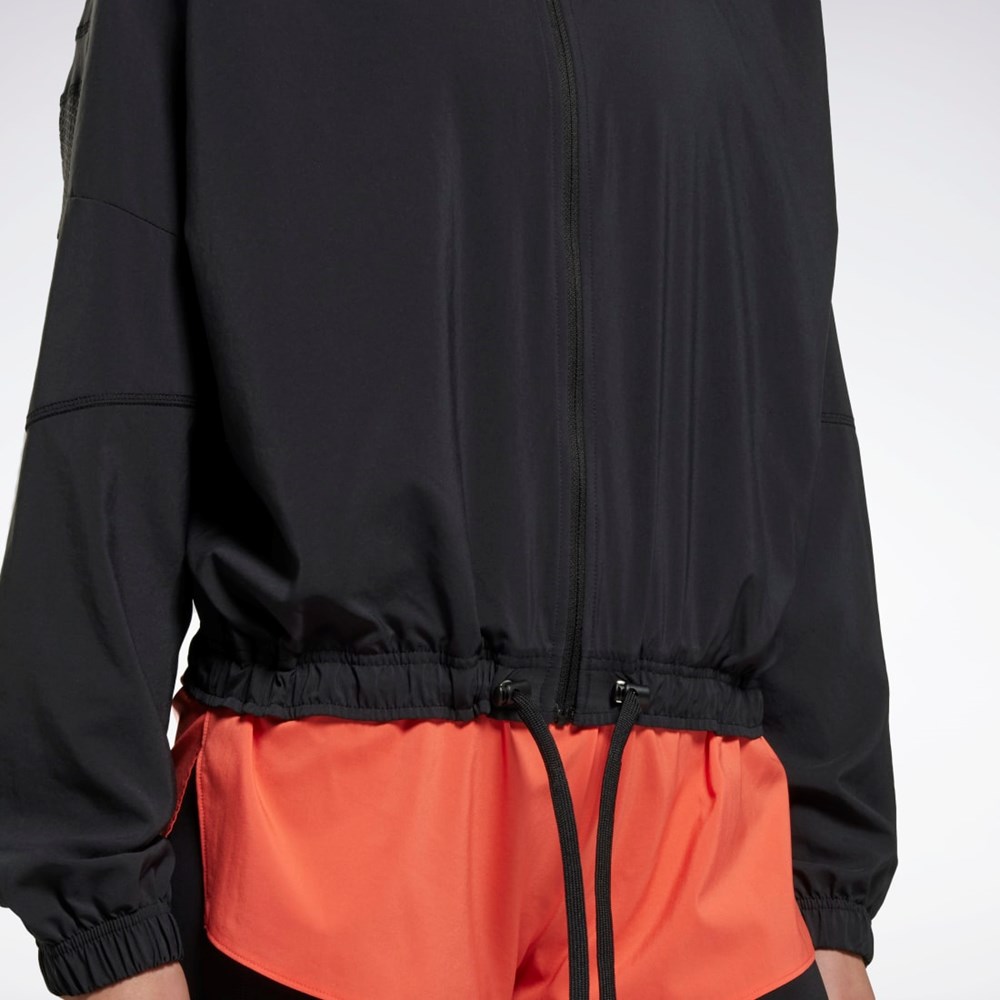 Reebok Běžecké Jacket Černé | OIGBJ4183
