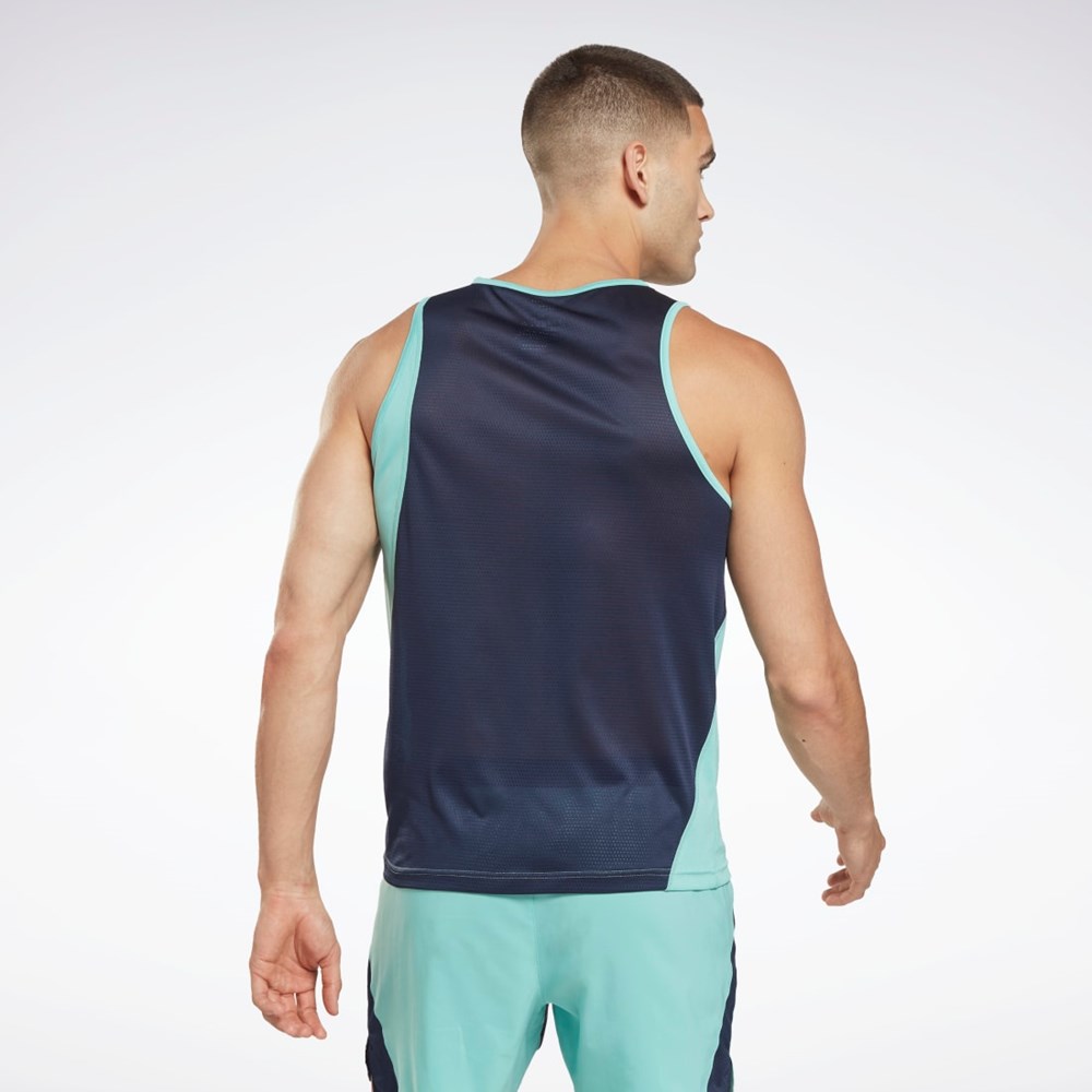 Reebok Běžecké Speedwick Singlet Semi Classic Teal | OSLVQ2716