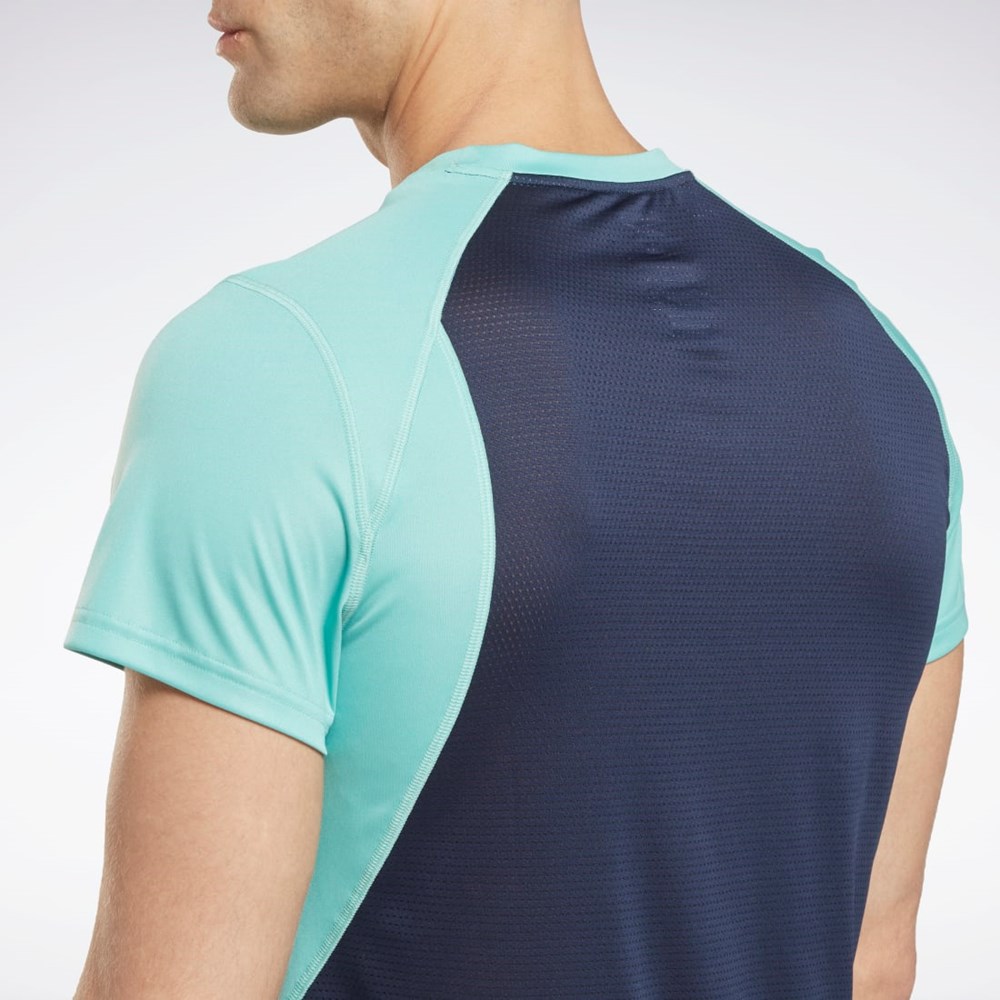 Reebok Běžecké Speedwick T-Shirt Semi Classic Teal | ESRQH7941