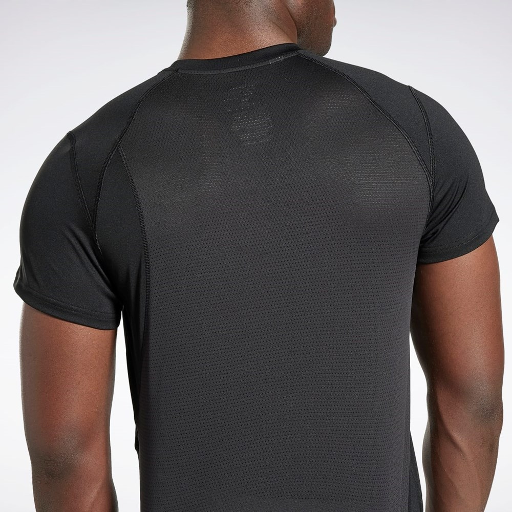 Reebok Běžecké Speedwick T-Shirt Černé | VFNTD8173