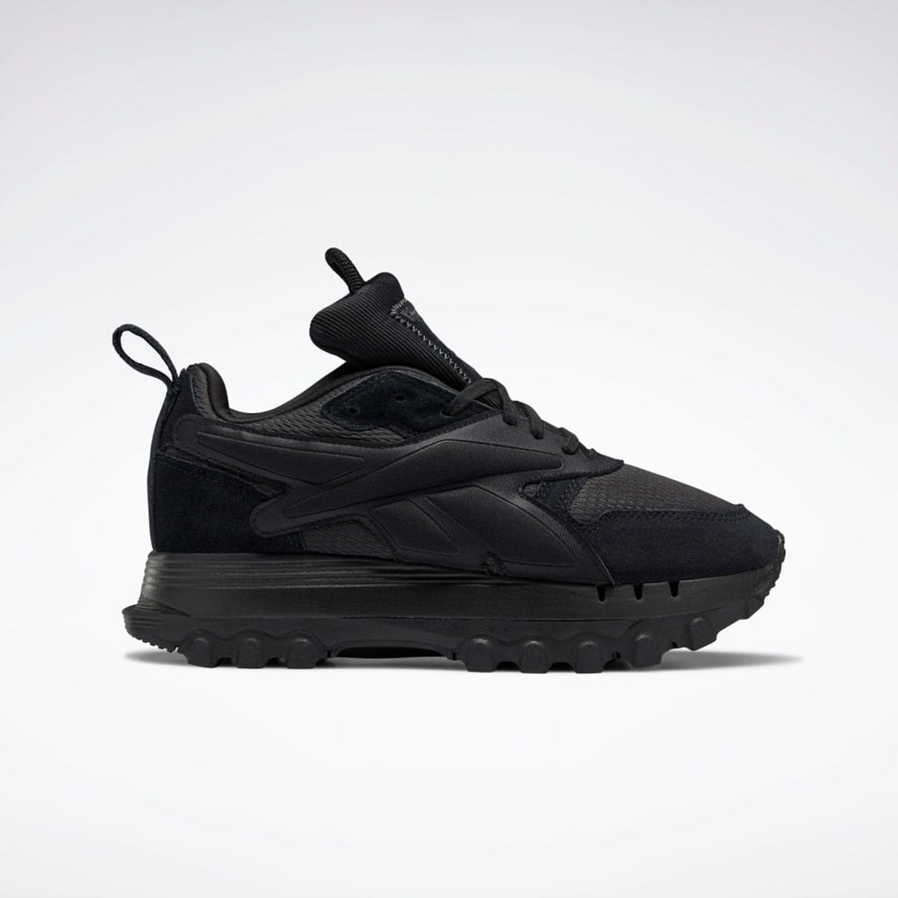 Reebok Cardi B Classic Leather V2 Shoes Černé Černé Černé | AURYH8905