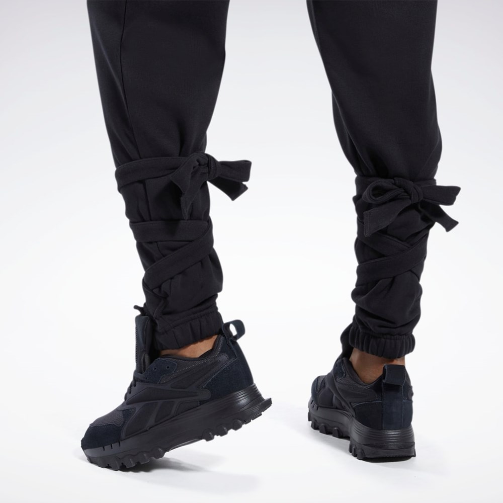 Reebok Cardi B Knit Pants Černé | FVRPB7826