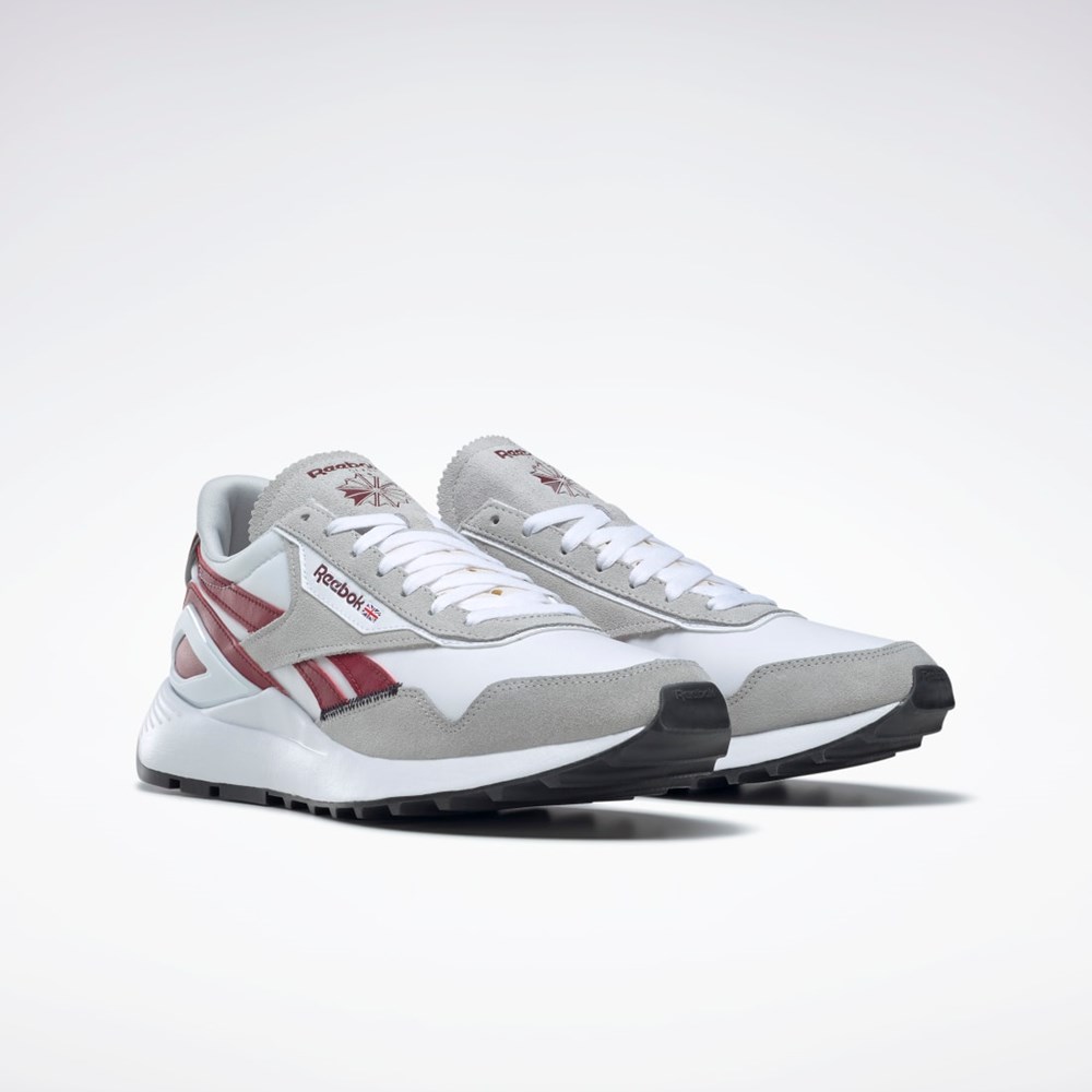 Reebok Classic Leather Legacy AZ Shoes Bílé Šedé Vínové | ZLMGP3204