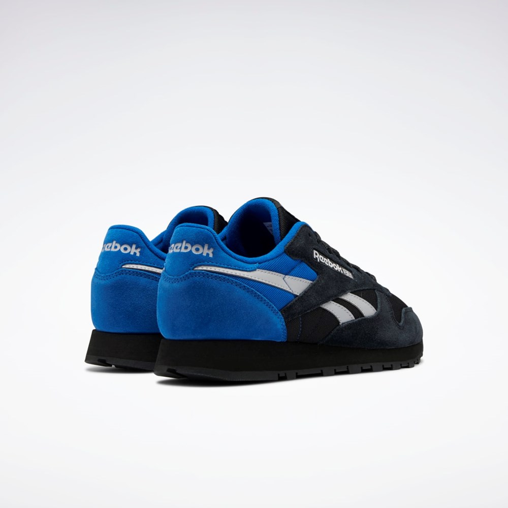 Reebok Classic Leather Make It Yours Shoes Černé Šedé Blankyt | CGUIO5439