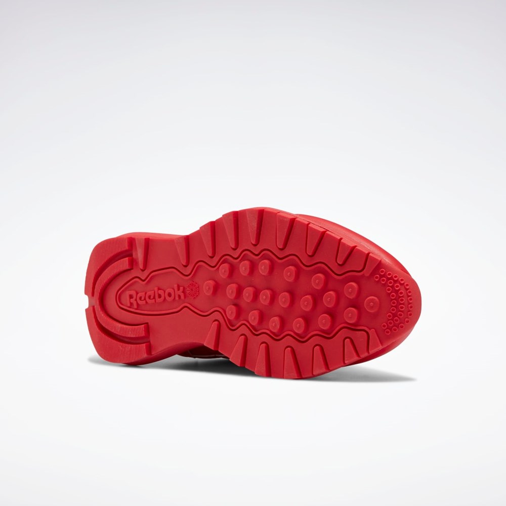 Reebok Classic Leather SP Shoes - Grade School Červené Růžové Červené | UBLNC5468