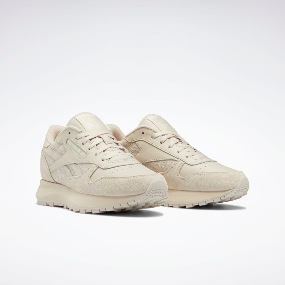 Reebok Classic Leather SP Shoes Stucco / Stucco / Stucco | BVTLW3980