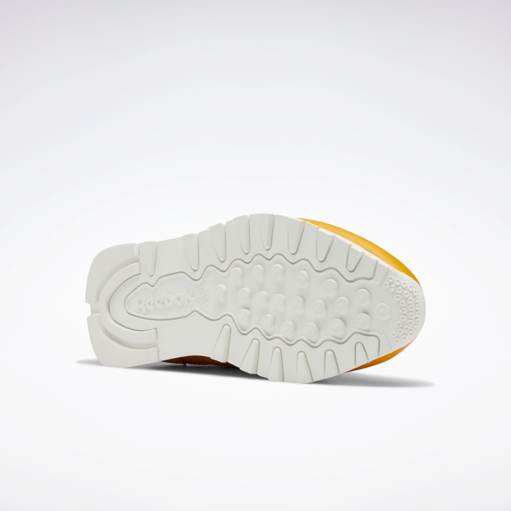 Reebok Classic Leather Shoes Bright Ochre / Bright Ochre / Chalk | IHBMU3758