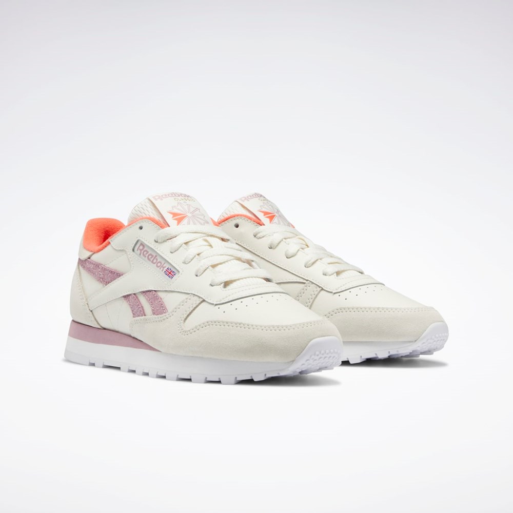 Reebok Classic Leather Shoes Bílé | CPMKQ0135