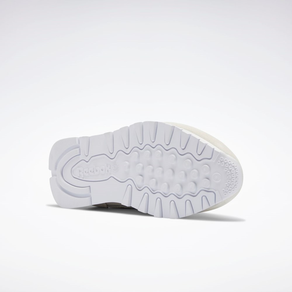 Reebok Classic Leather Shoes Bílé | CPMKQ0135