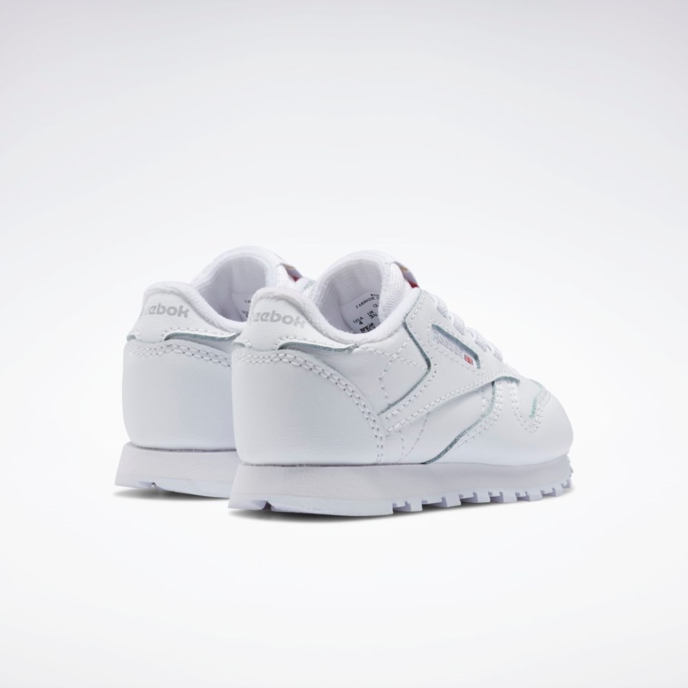 Reebok Classic Leather Shoes - Toddler Bílé Bílé Bílé | CGDQR2908
