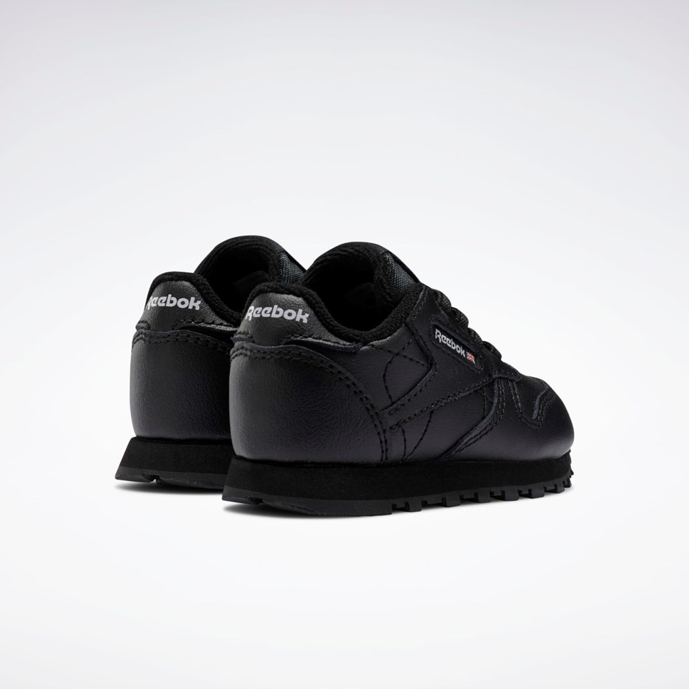 Reebok Classic Leather Shoes - Toddler Černé Černé Černé | PGEXT1628