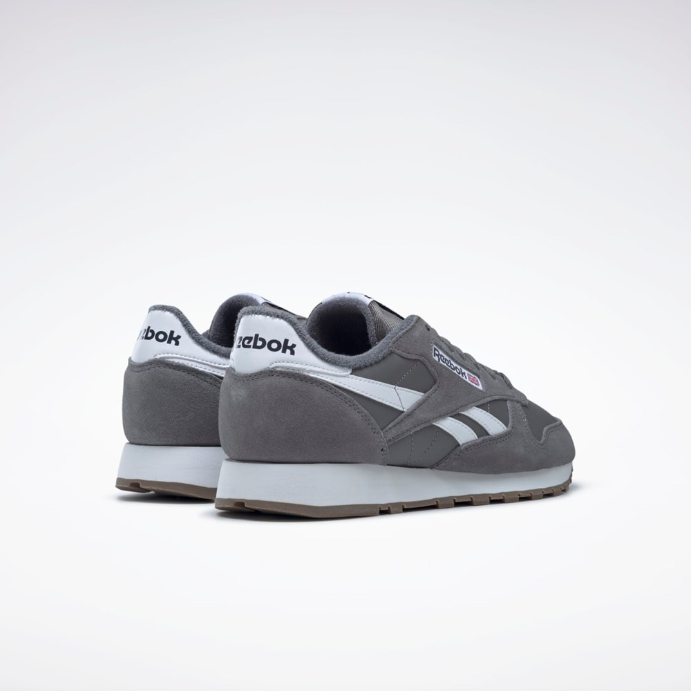 Reebok Classic Leather Shoes Šedé Šedé Bílé | RTYGD6859