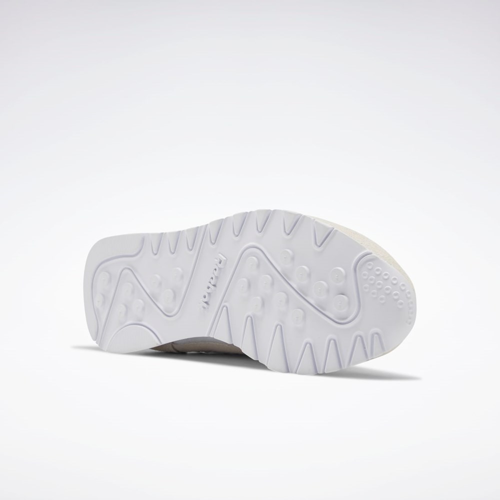 Reebok Classic Nylon Shoes Bílé Bílé Světle Šedé | PTHUL7821