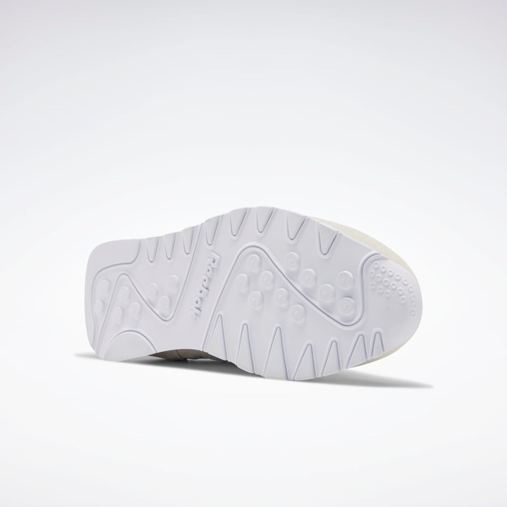 Reebok Classic Nylon Shoes Bílé Bílé Světle Šedé | TYIEB6391