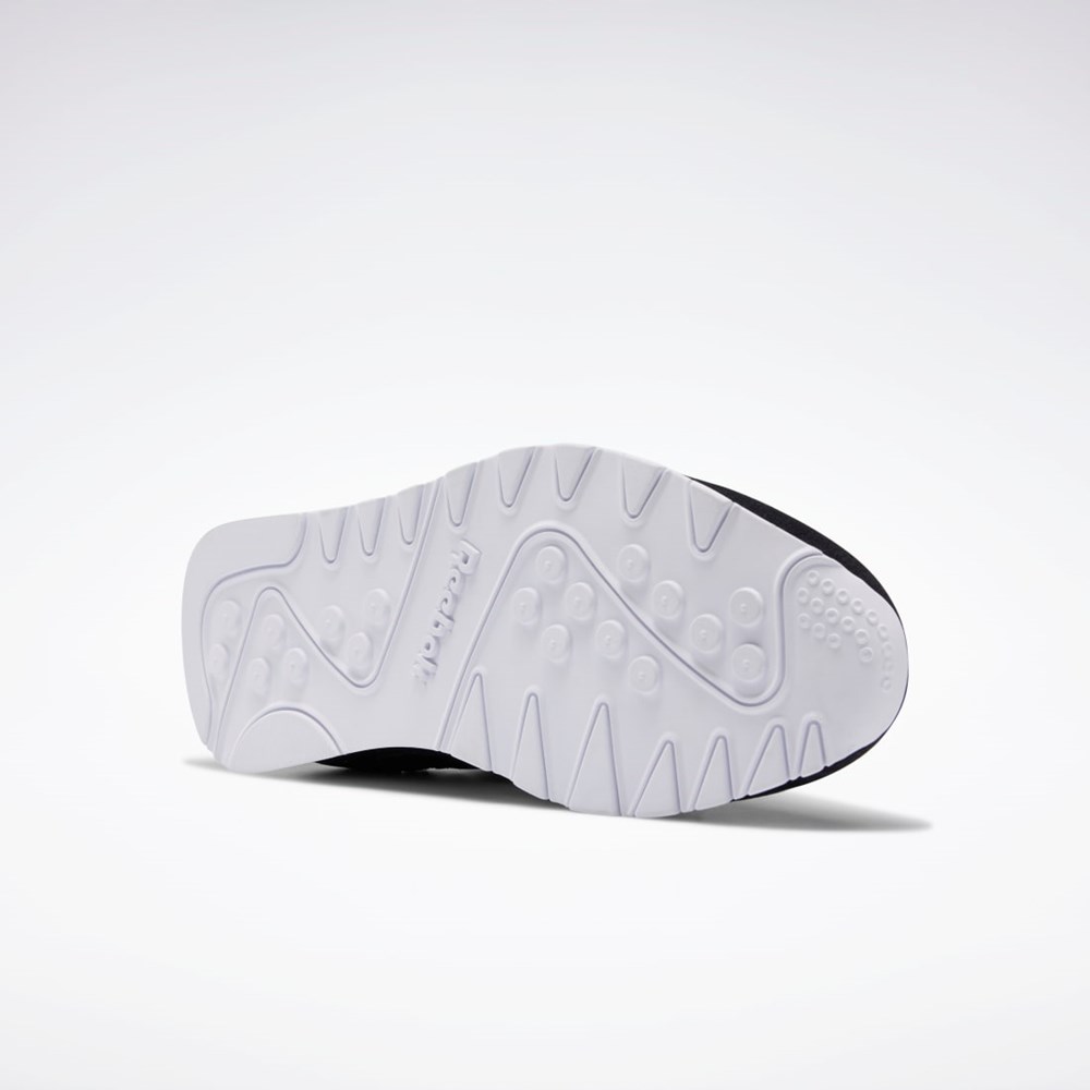 Reebok Classic Nylon Shoes Černé Černé Bílé | VLNQS7126