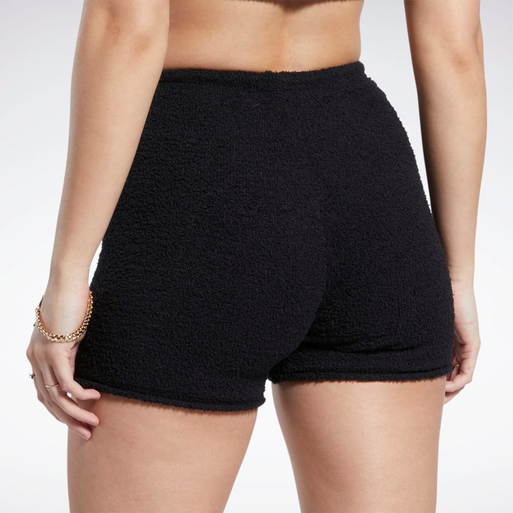 Reebok Classics Cozy Legging Shorts Černé | ZDRHT1826
