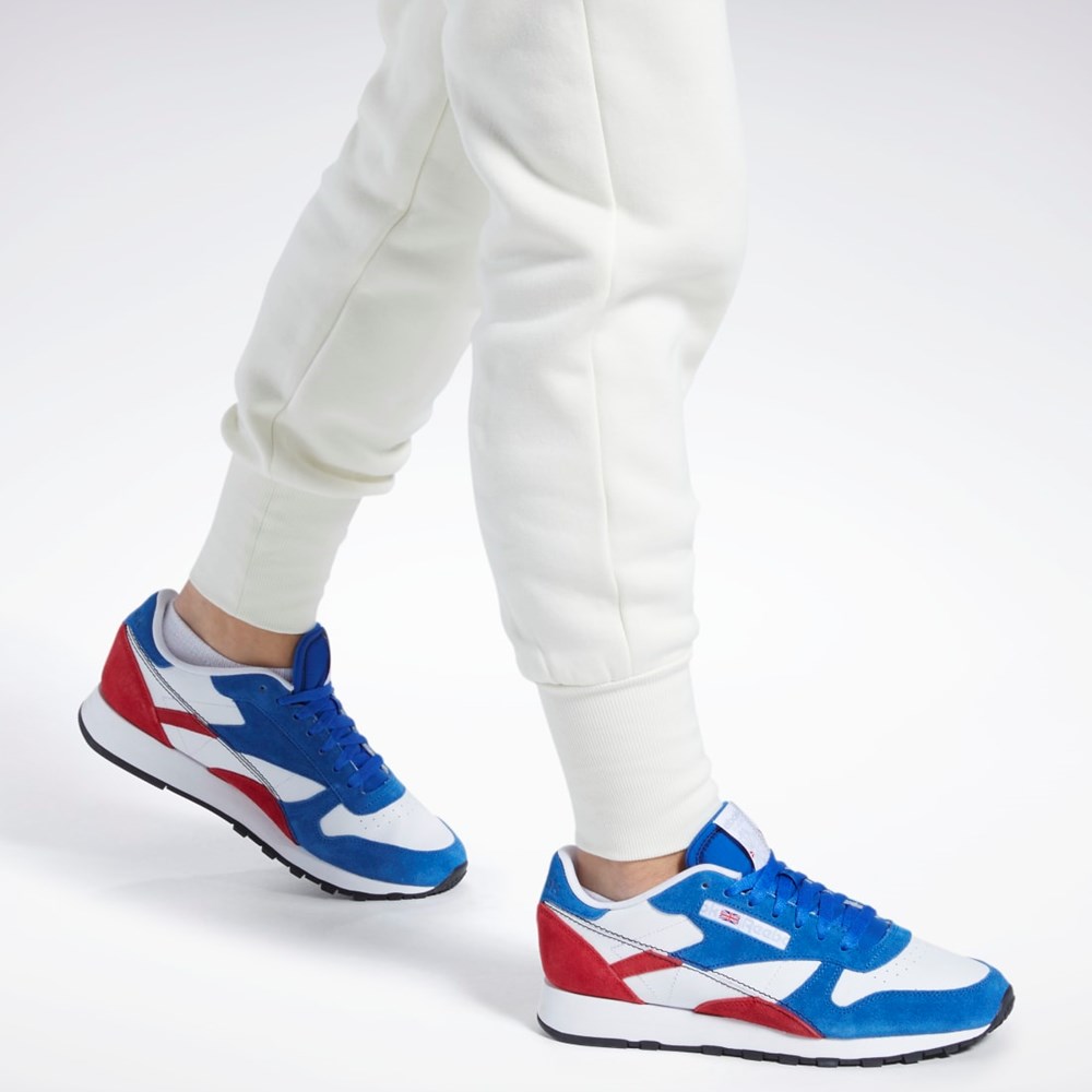 Reebok Classics Fleece Joggers Bílé | RSJZN1709