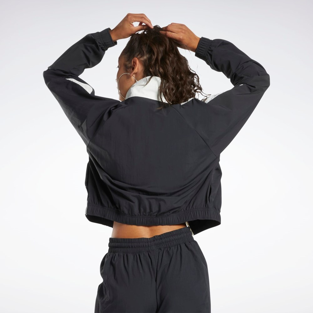 Reebok Classics Franchise Track Jacket Černé | CGMPT0926