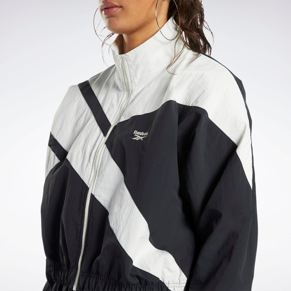 Reebok Classics Franchise Track Jacket Černé | CGMPT0926