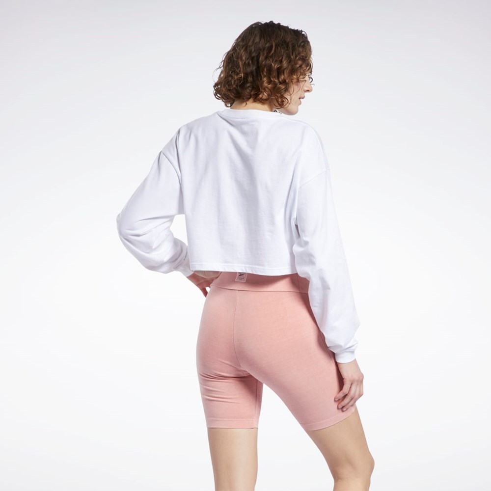 Reebok Classics Long Sleeve Shirt Bílé | ERNOJ7649
