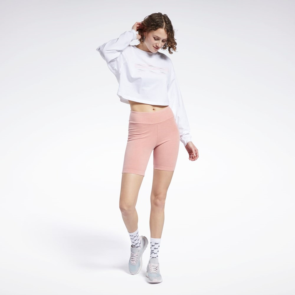 Reebok Classics Long Sleeve Shirt Bílé | ERNOJ7649