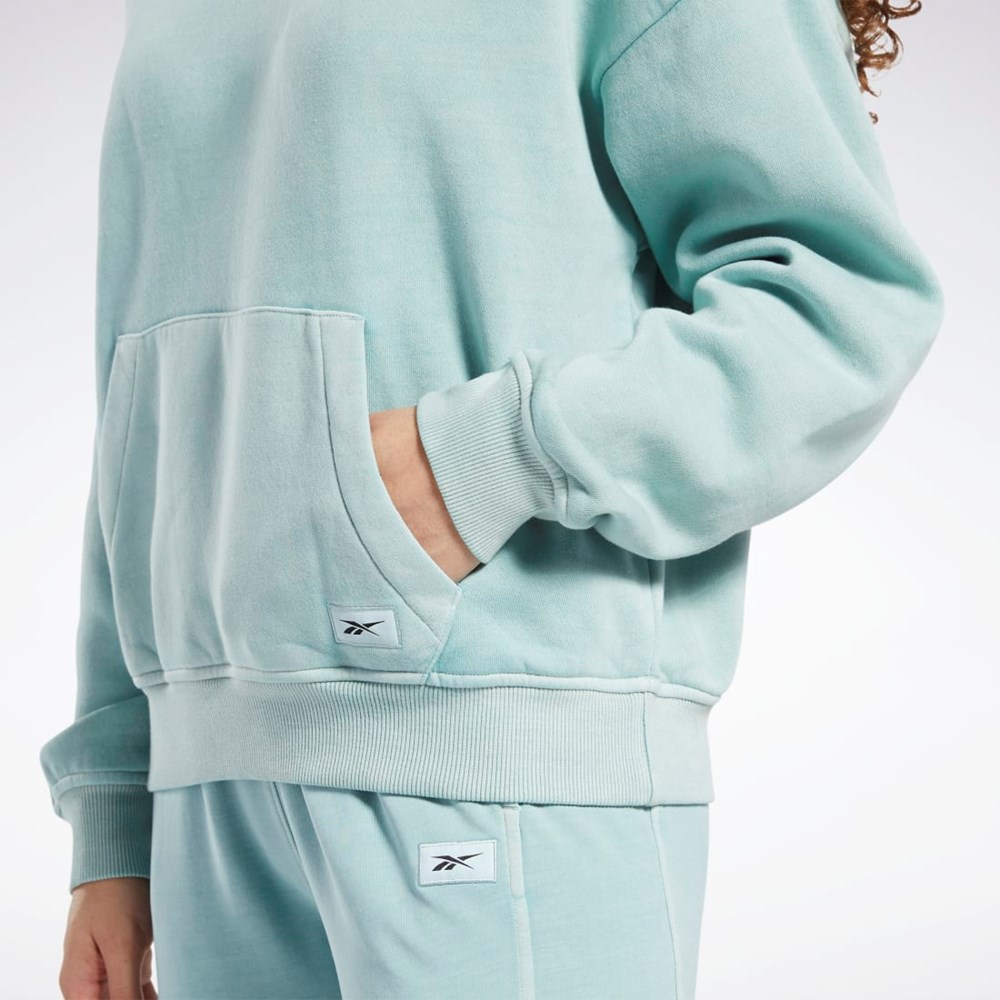 Reebok Classics Natural Dye Fleece Hoodie Šedé | QCKBN4697