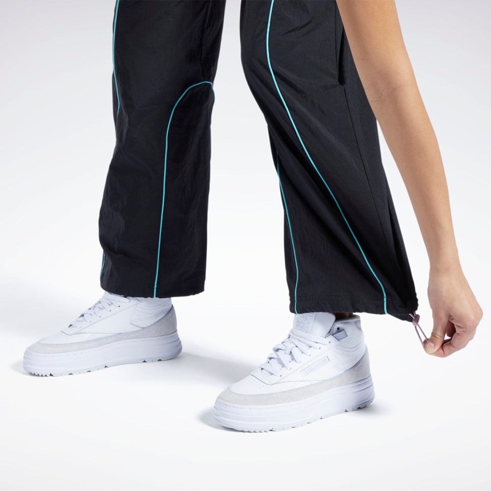 Reebok Classics Pants Černé | AOFSE9587