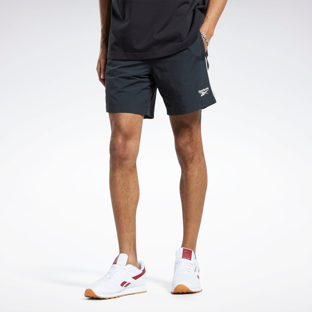 Reebok Classics Vector Shorts Černé Černé | EGCPZ4058