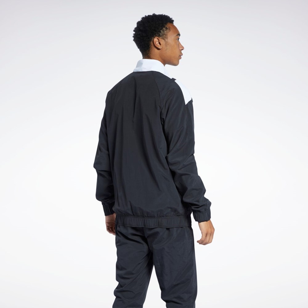 Reebok Classics Vector Track Jacket Černé | LYBSZ1205