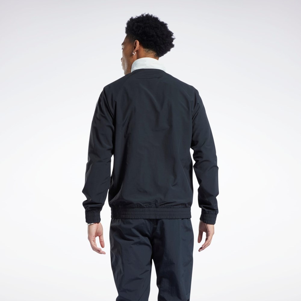 Reebok Classics Vector Track Jacket Černé Černé | VEPDO2137