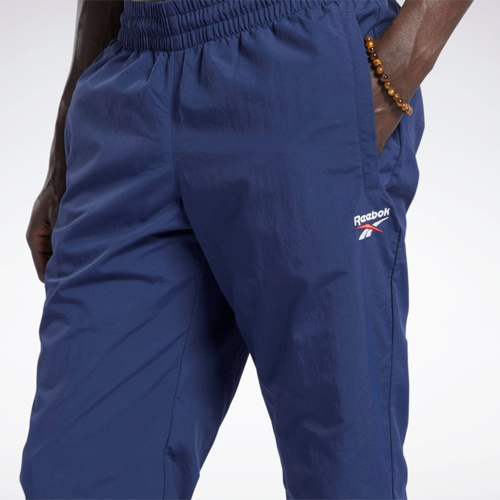 Reebok Classics Vector Track Pants Tmavě Blankyt | LIMHF9014