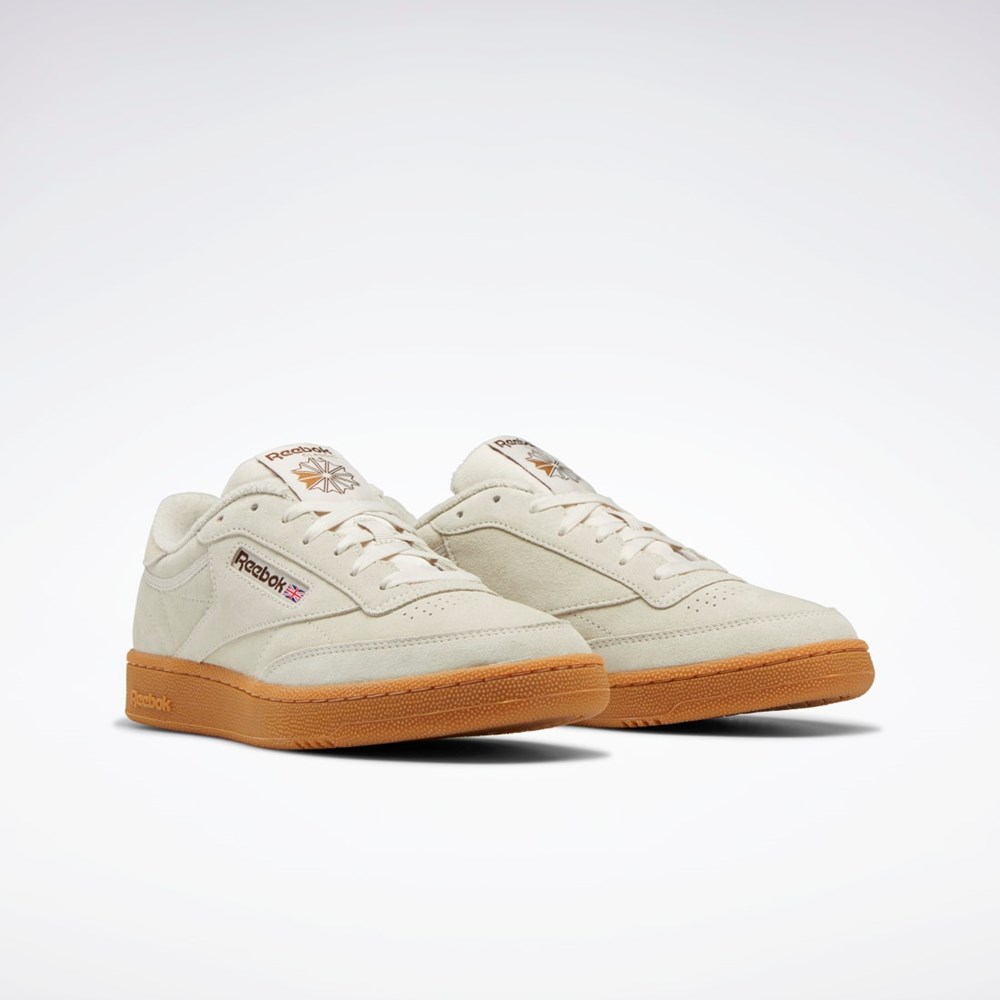 Reebok Club C 85 Shoes Hnědé | PWZJI5908