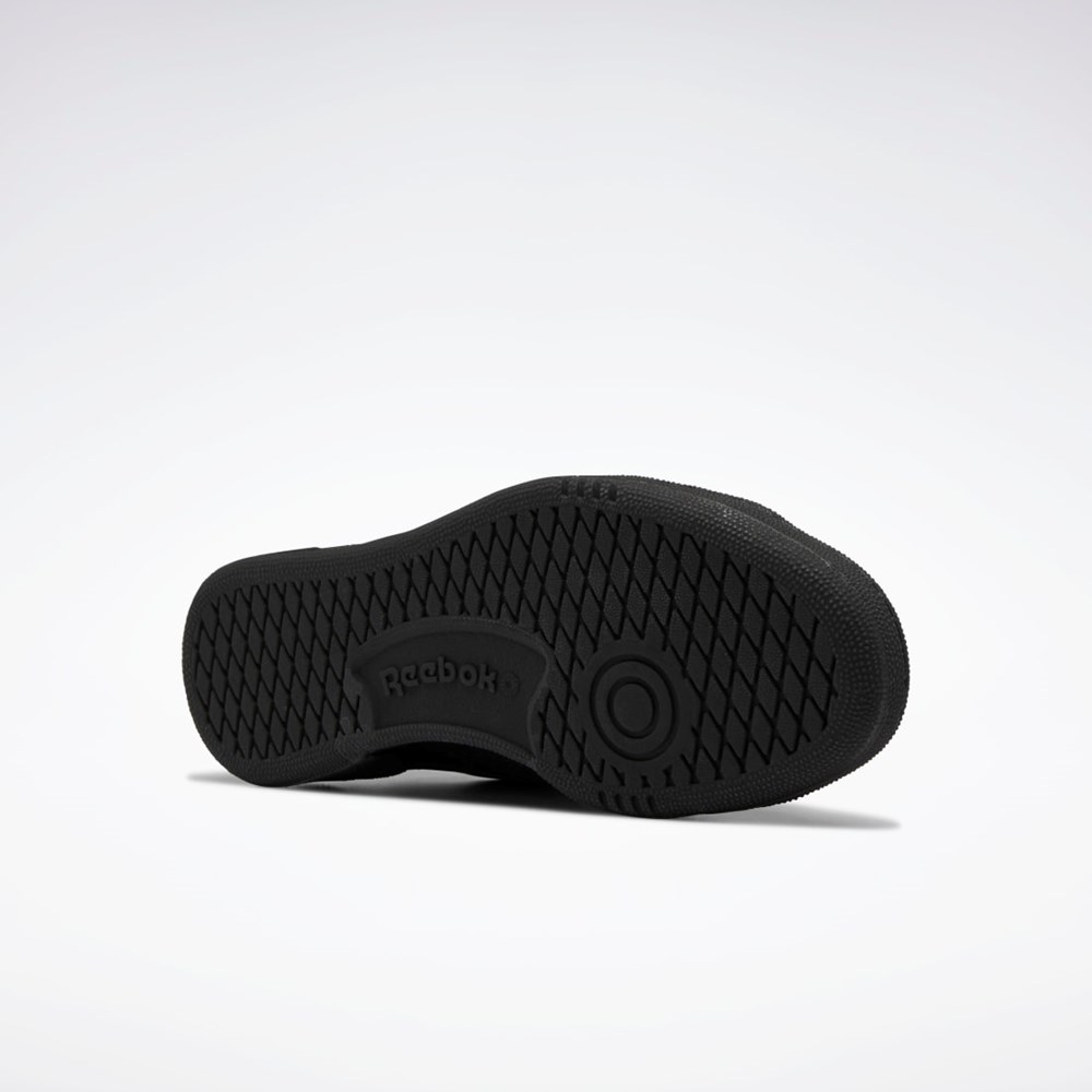 Reebok Club C Grounds Shoes Černé Červené Černé | LXEIC9835